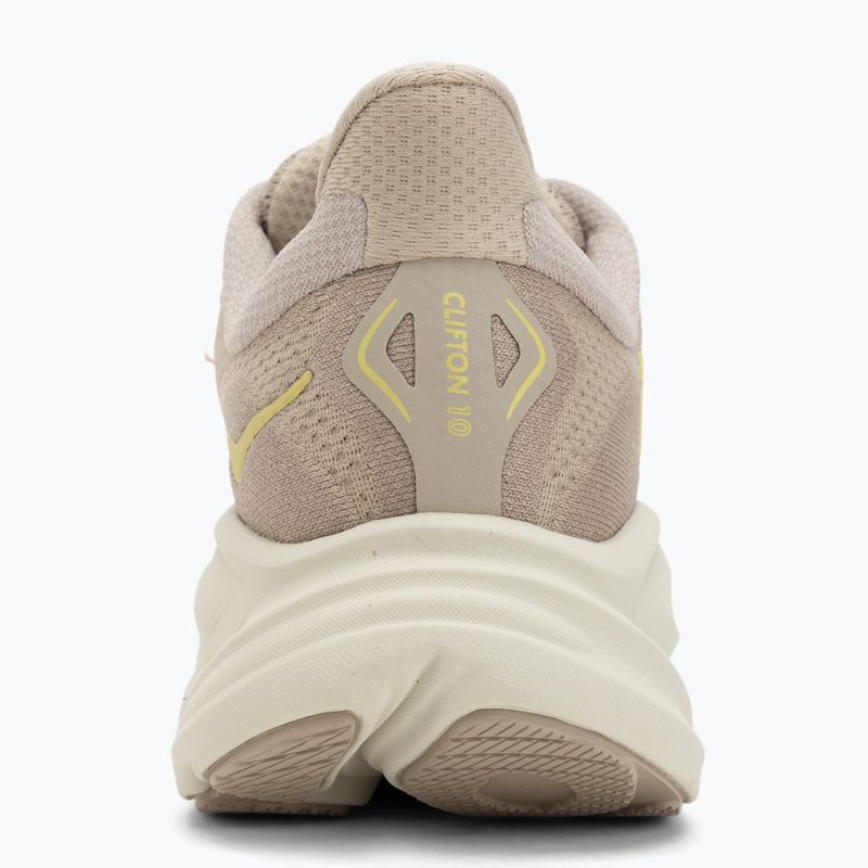 Men's running shoes HOKA Clifton 10 raw linen/stone 6
