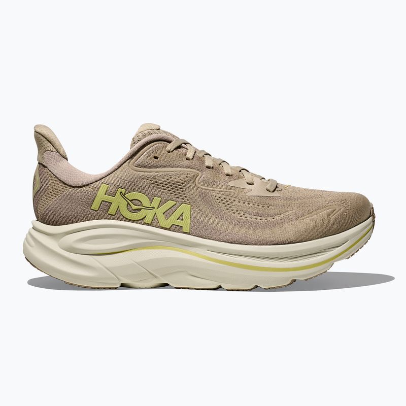 Men's running shoes HOKA Clifton 10 raw linen/stone 2