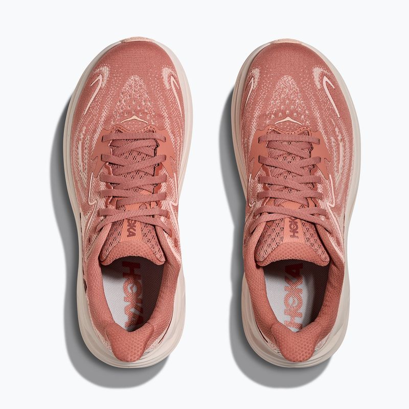 Women's running shoes HOKA Clifton 10 blush/rose latte 8