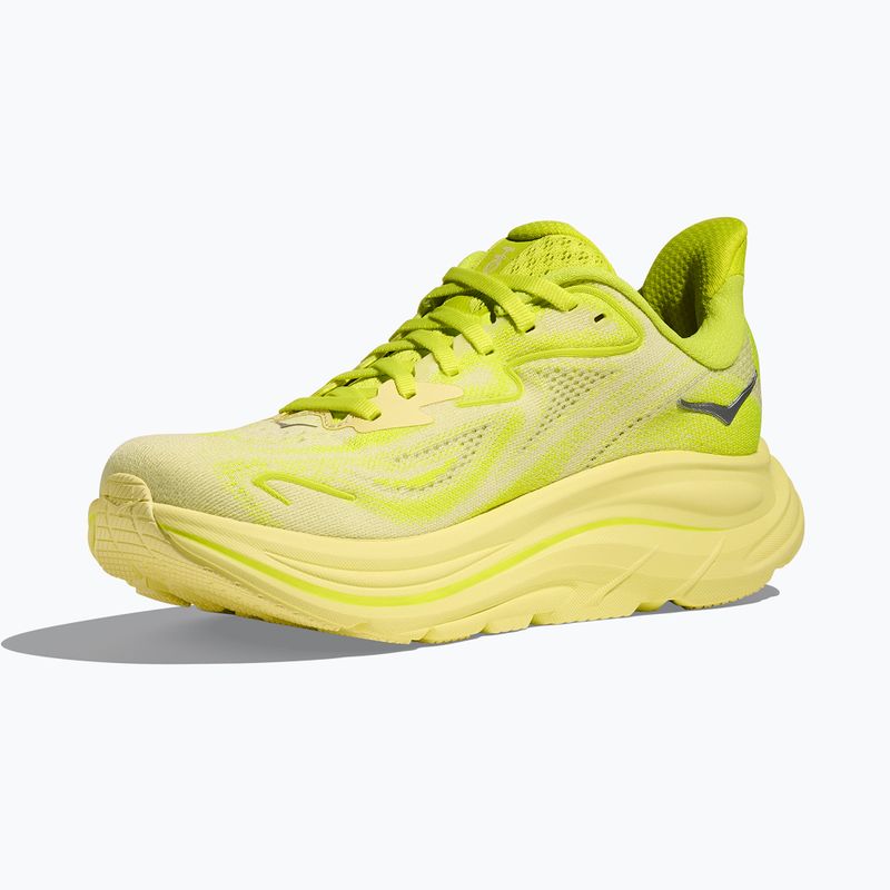 Women's running shoes HOKA Clifton 10 neon hoka citrus/sunlight 4