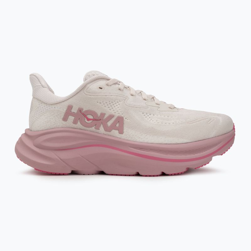 Women's running shoes HOKA Clifton 10 rose cream/dried rose 2