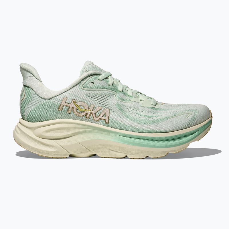 Women's running shoes HOKA Clifton 10 sea glass/jadeite 2