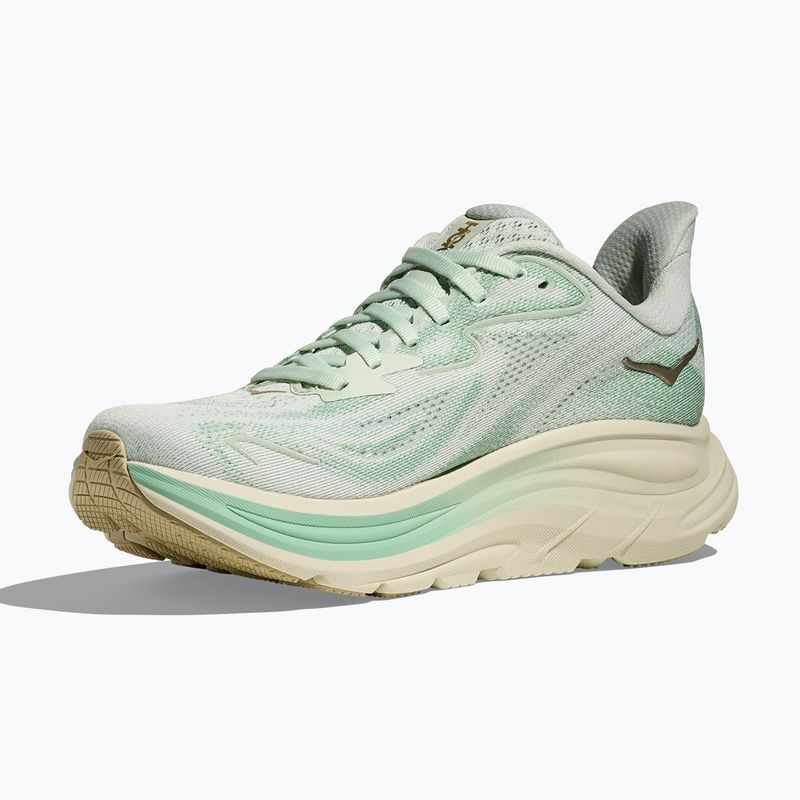 Women's running shoes HOKA Clifton 10 sea glass/jadeite 4