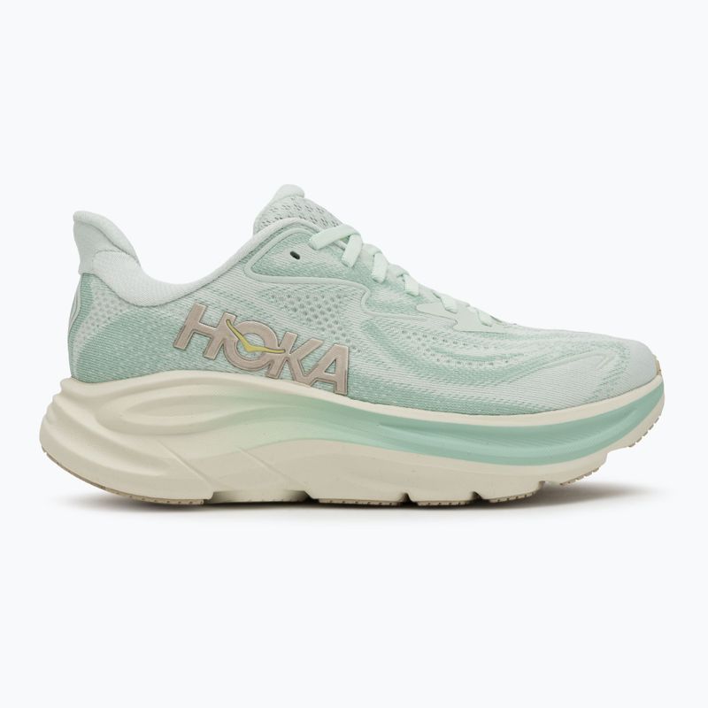 Women's running shoes HOKA Clifton 10 sea glass/jadeite 2