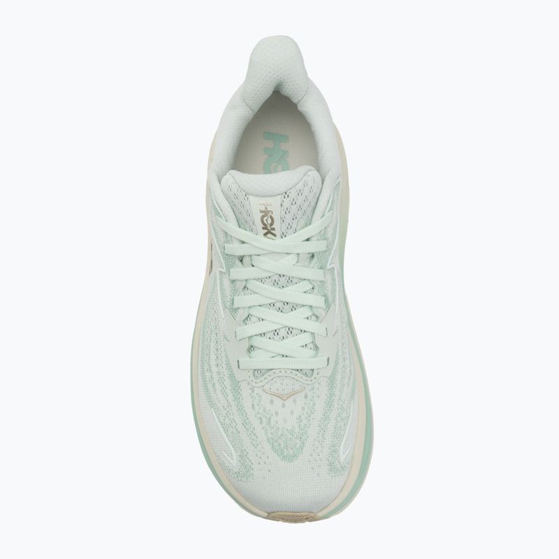 Women's running shoes HOKA Clifton 10 sea glass/jadeite 5
