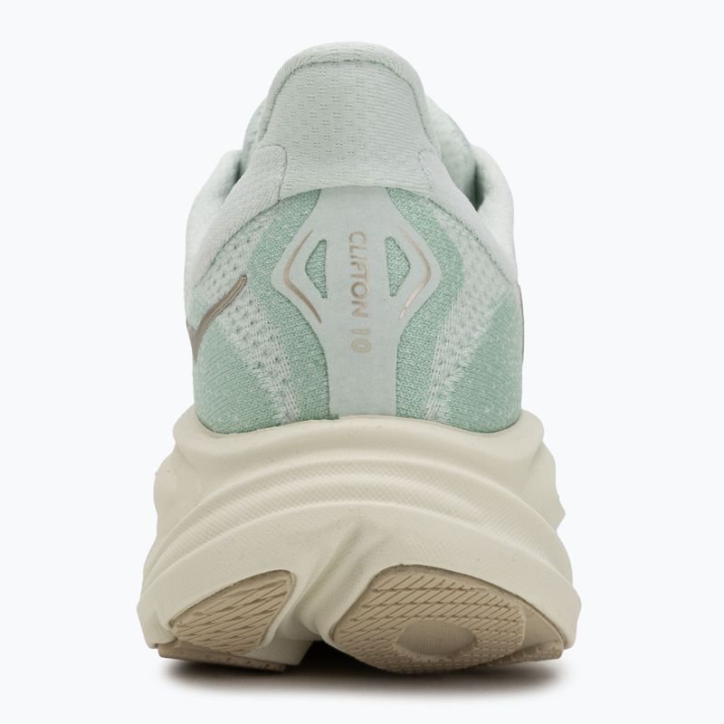 Women's running shoes HOKA Clifton 10 sea glass/jadeite 6