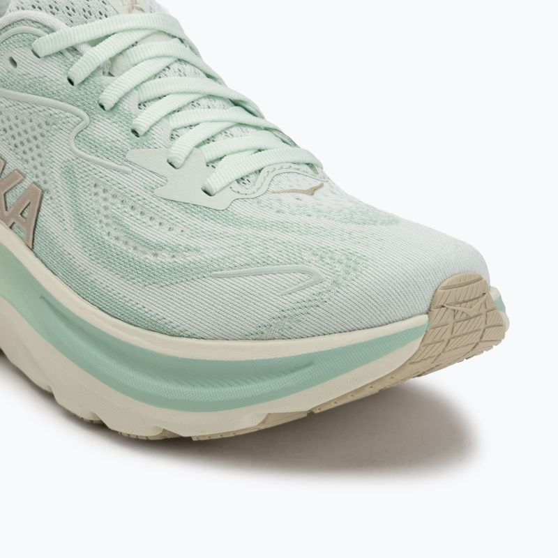 Women's running shoes HOKA Clifton 10 sea glass/jadeite 7