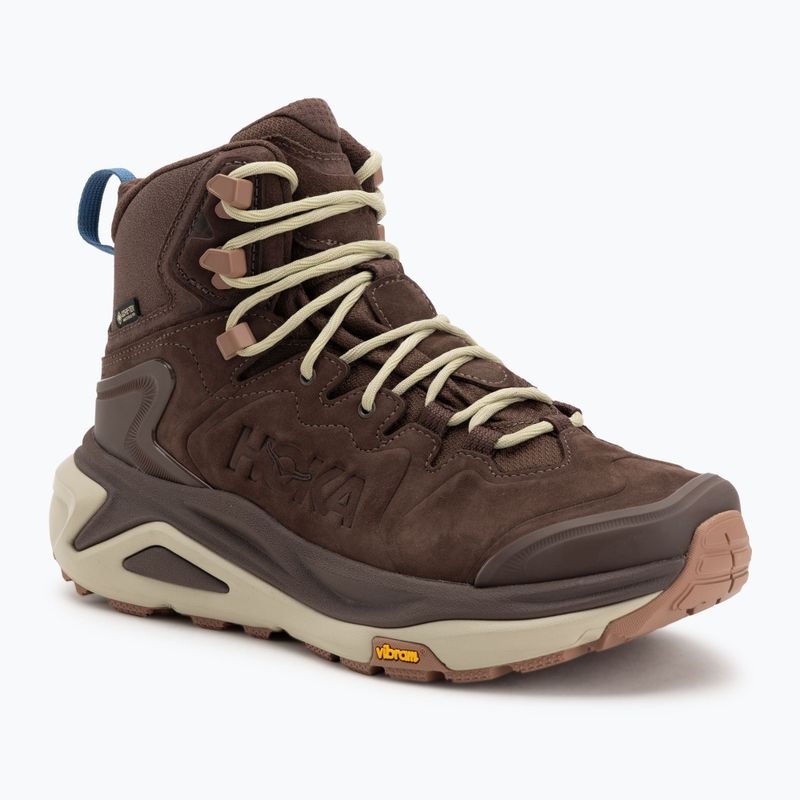 Menʼs hiking boots HOKA Kaha 3 GTX walnut/oyster mushroom