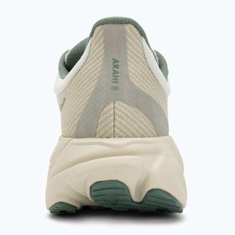 HOKA men's running shoes Arahi 8 truffle salt/oyster mushroom 6