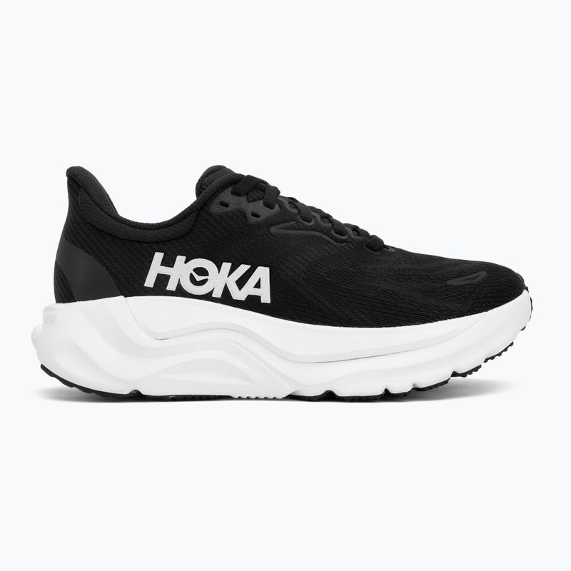 Women's running shoes HOKA Arahi 8 black/white 2