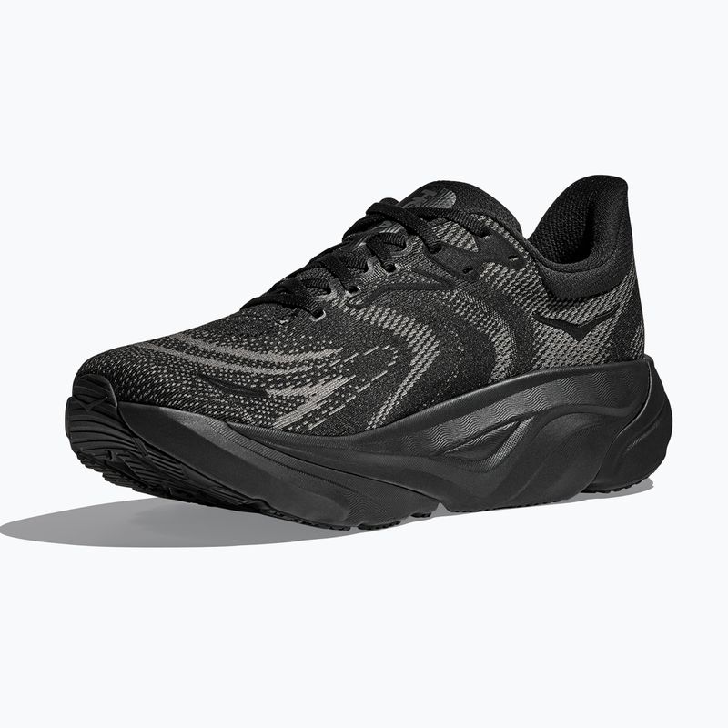 Men's running shoes HOKA Arahi 8 Wide black/black 4