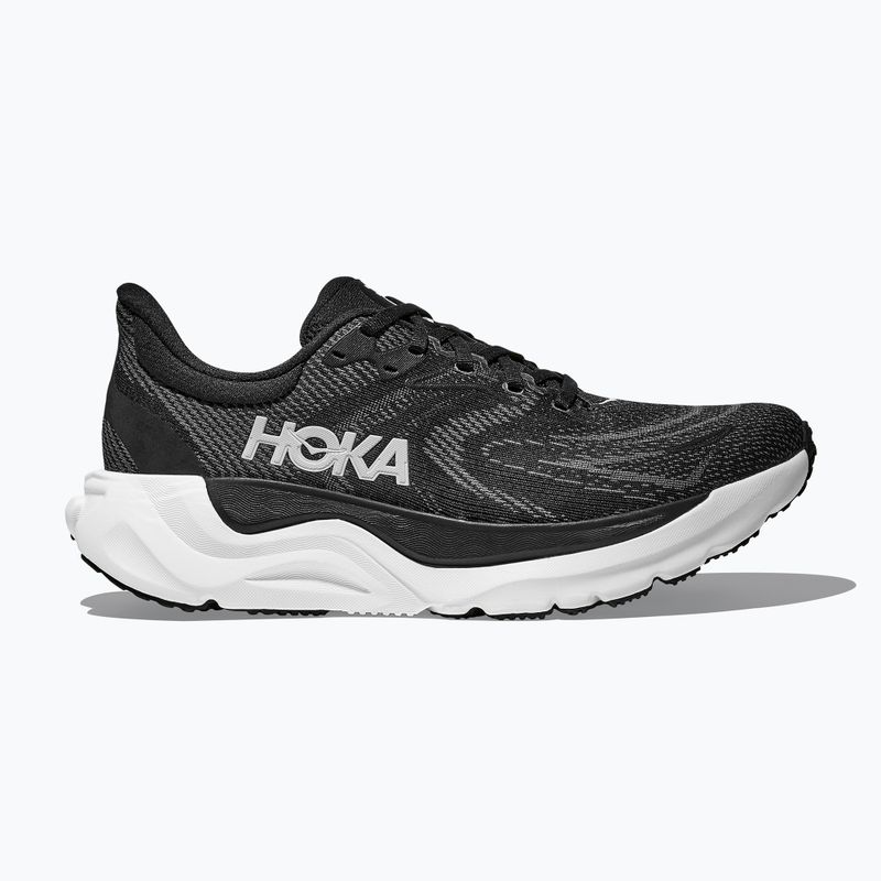 Women's running shoes HOKA Arahi 8 Wide black/white 9