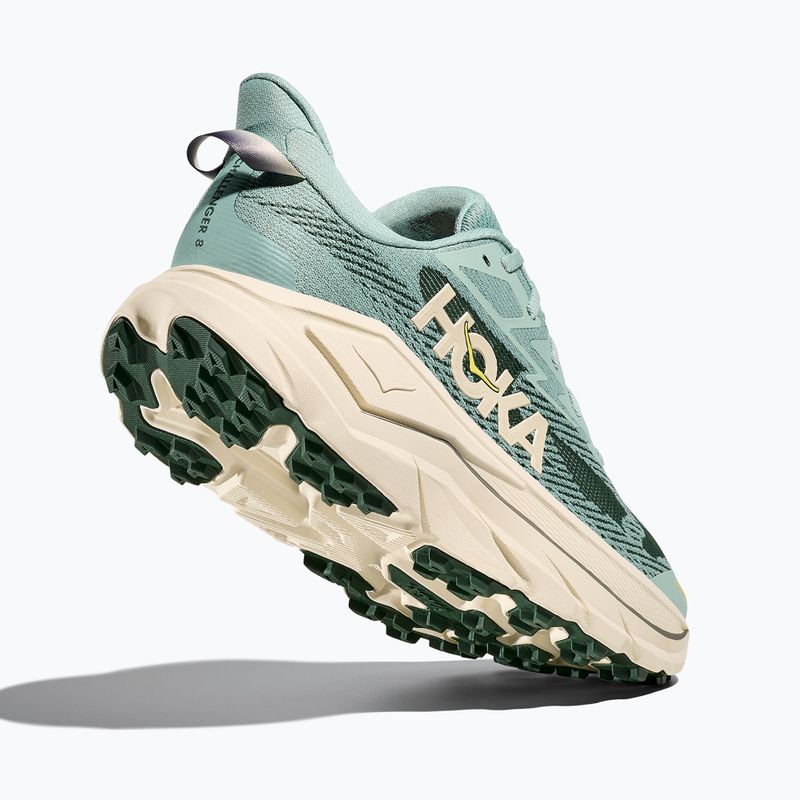 Men's running shoes HOKA Challenger 8 jade/truffle salt 11