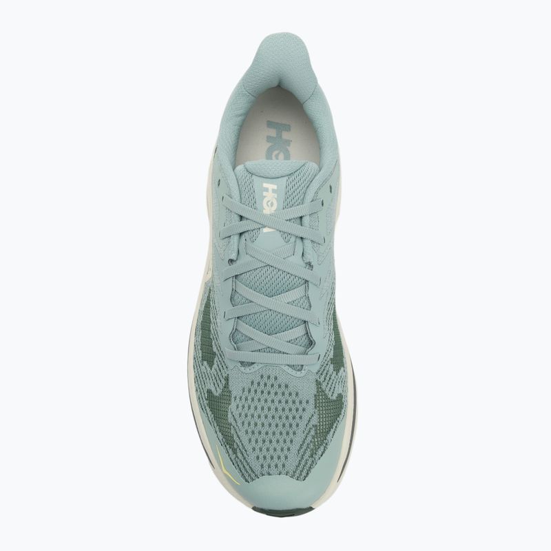 Men's running shoes HOKA Challenger 8 jade/truffle salt 5