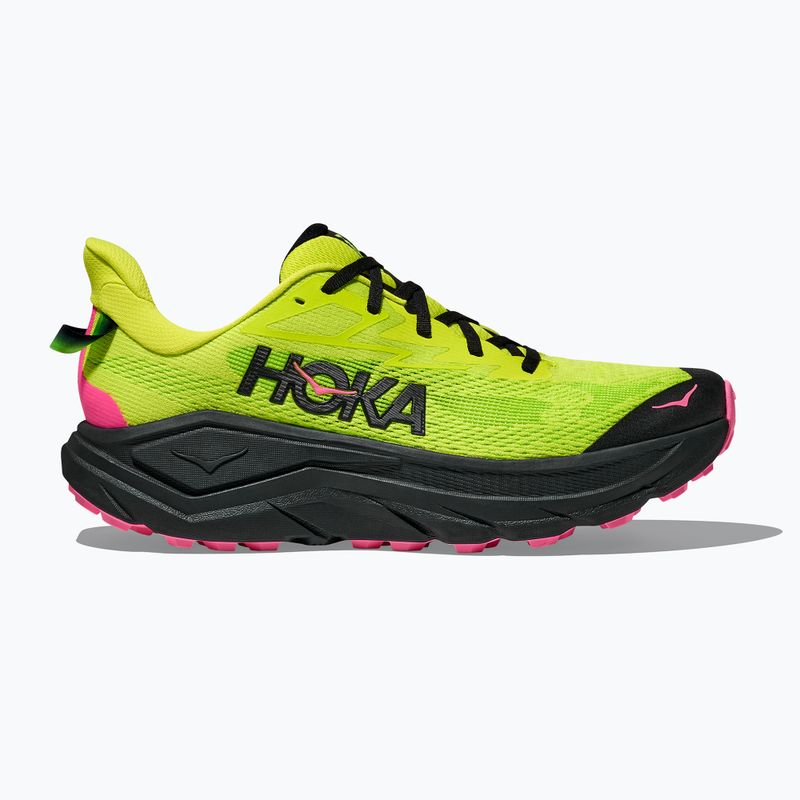 Men's running shoes HOKA Challenger 8 neon hoka citrus/black 9