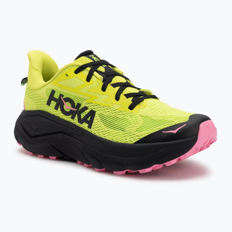 Men's running shoes HOKA Challenger 8 neon hoka citrus/black