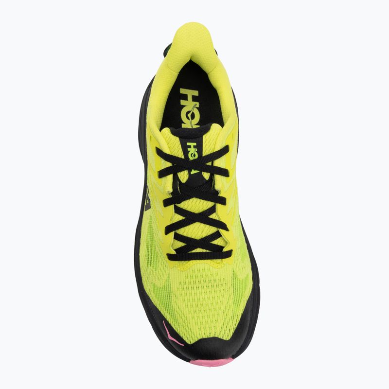 Men's running shoes HOKA Challenger 8 neon hoka citrus/black 5