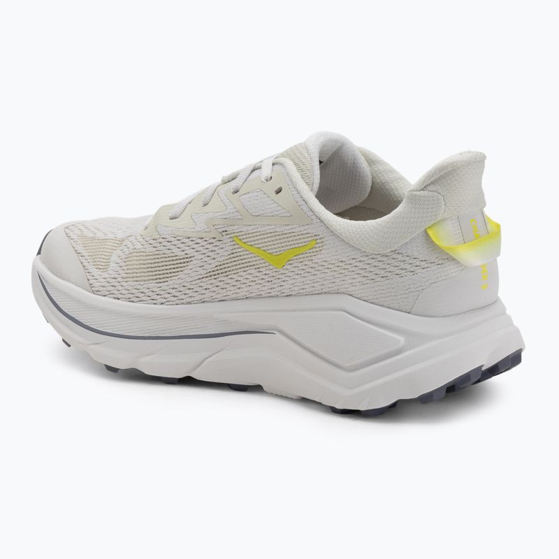 Men's running shoes HOKA Challenger 8 white/neon hoka citrus 3