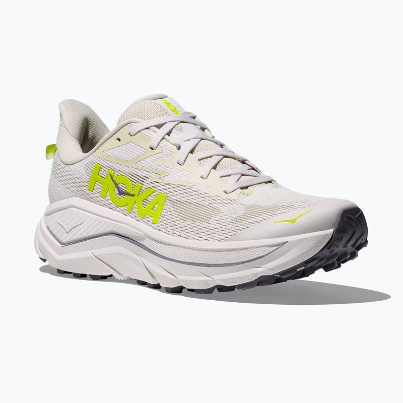 Men's running shoes HOKA Challenger 8 white/neon hoka citrus 8