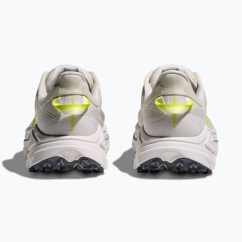 Men's running shoes HOKA Challenger 8 white/neon hoka citrus 13