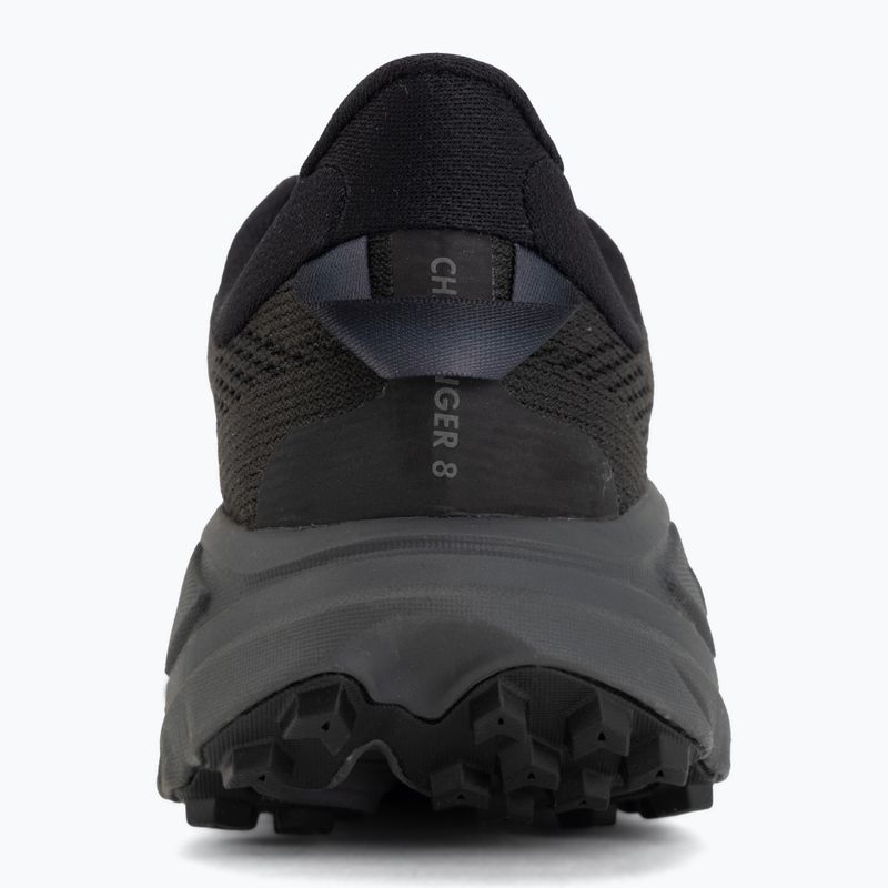 Women's running shoes HOKA Challenger 8 black/outer orbit 6