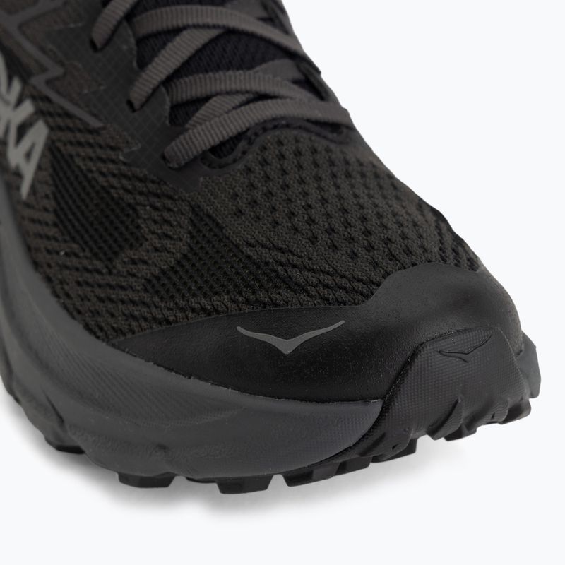 Women's running shoes HOKA Challenger 8 black/outer orbit 7