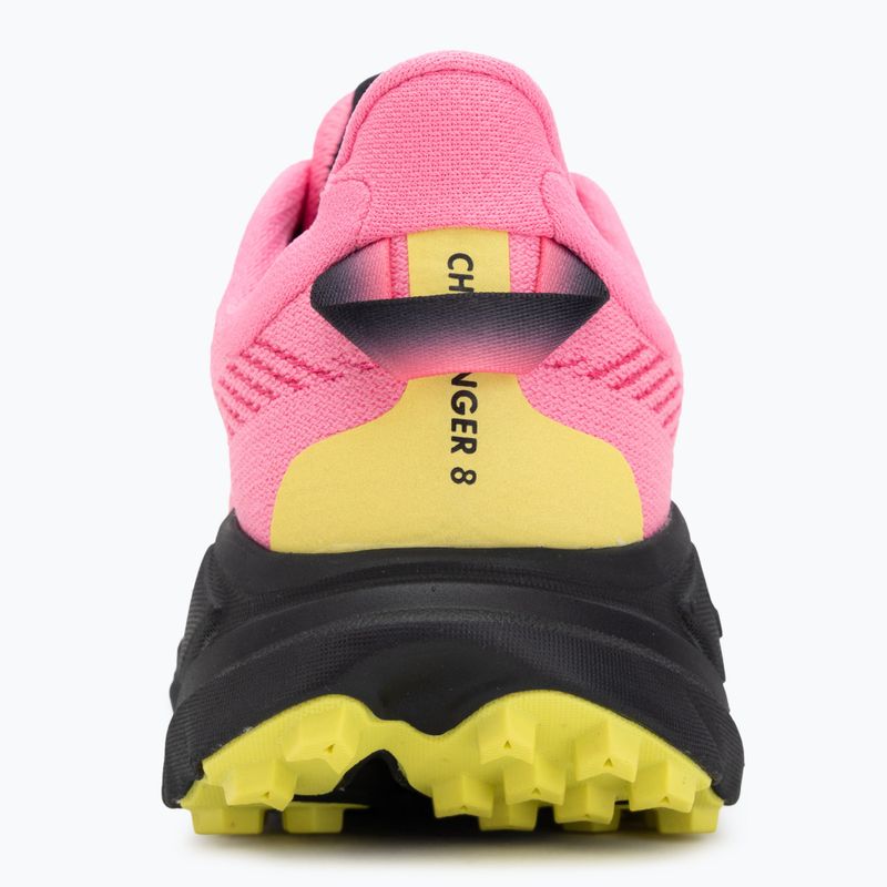 Women's running shoes HOKA Challenger 8 neon rose/black 6