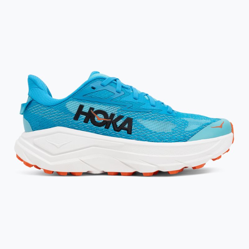 Women's running shoes HOKA Challenger 8 skyward blue/cielo blue 2