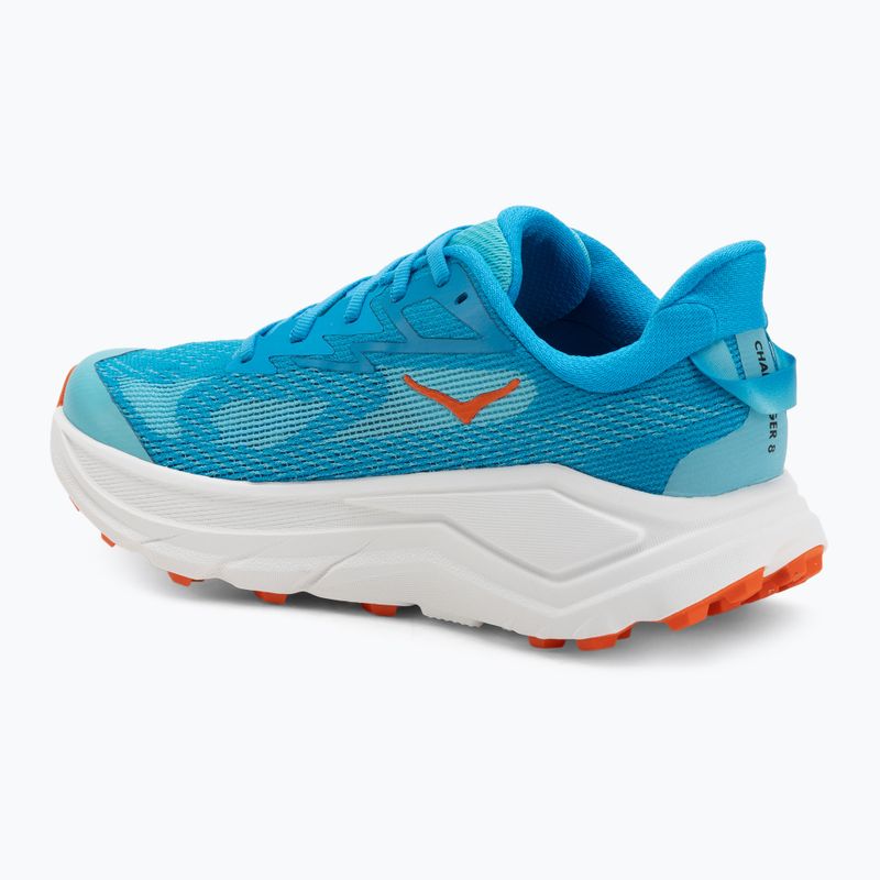 Women's running shoes HOKA Challenger 8 skyward blue/cielo blue 3