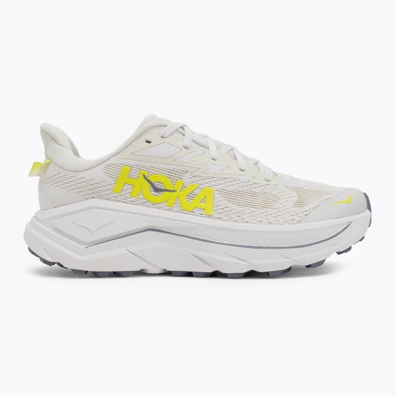 Women's running shoes HOKA Challenger 8 white/neon hoka citrus 2