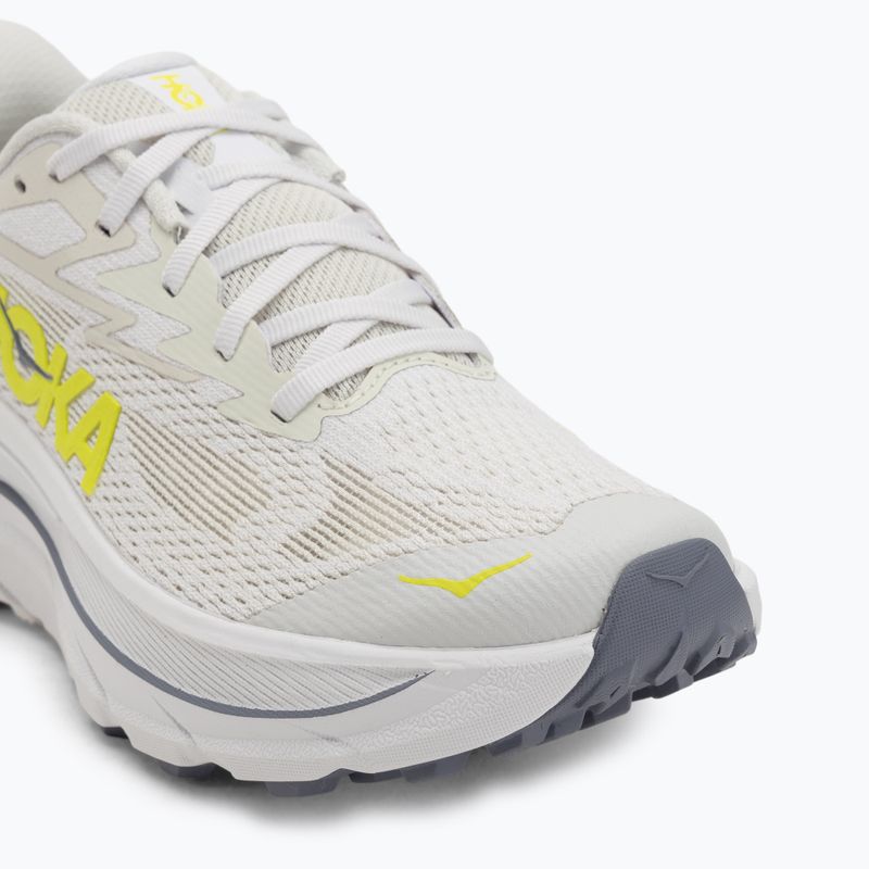Women's running shoes HOKA Challenger 8 white/neon hoka citrus 7
