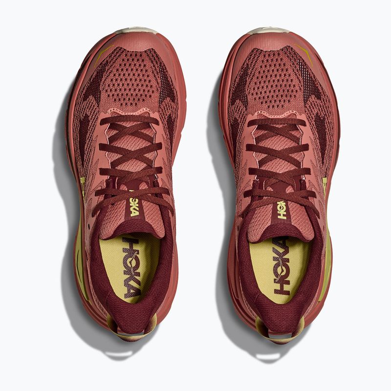 Women's running shoes HOKA Challenger 8 Wide blush / dark cedar 8