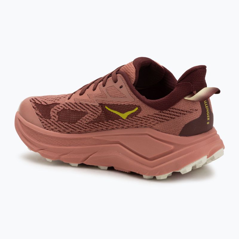 Women's running shoes HOKA Challenger 8 Wide blush / dark cedar 3