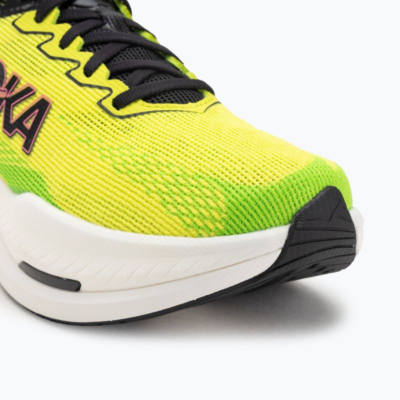 Men's running shoes Hoka Mach X 3 neon hoka citrus/neon lime 7