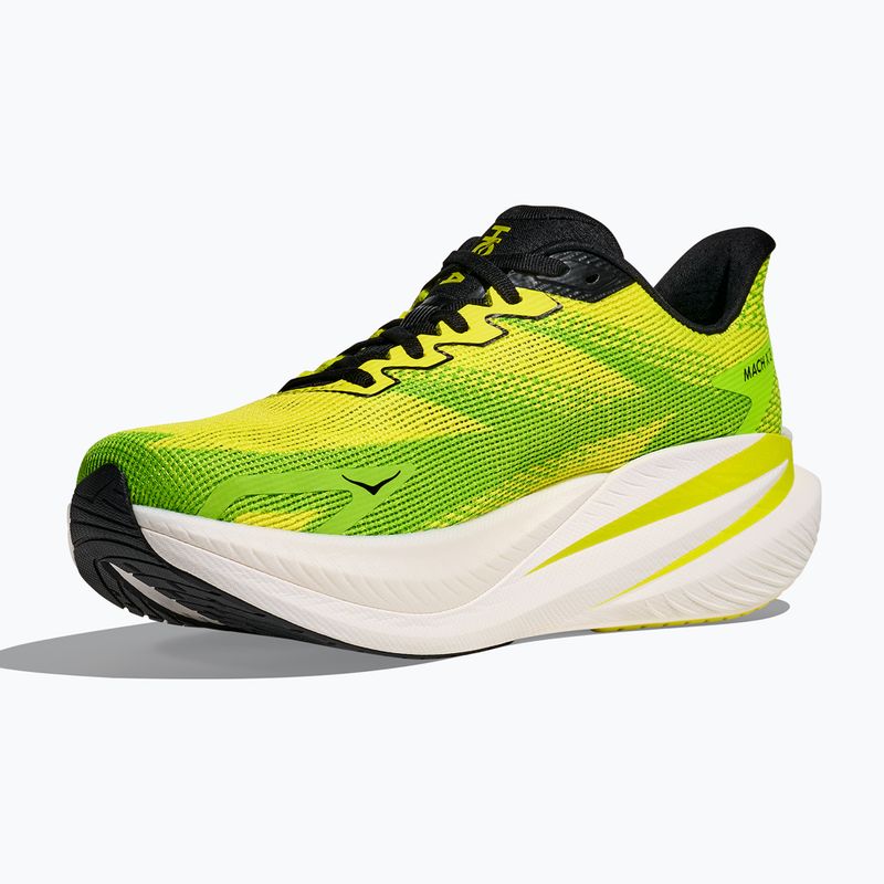 Men's running shoes Hoka Mach X 3 neon Hoka Citrus/neon Lime 4