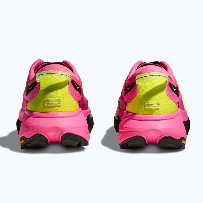 Men's running shoes HOKA Mafate 5 neon rose/black 13