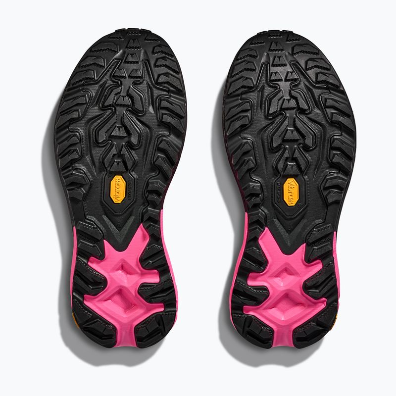 Men's running shoes HOKA Mafate 5 neon rose/black 14