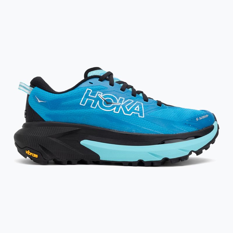 Men's running shoes HOKA Mafate 5 skyward blue/black 2