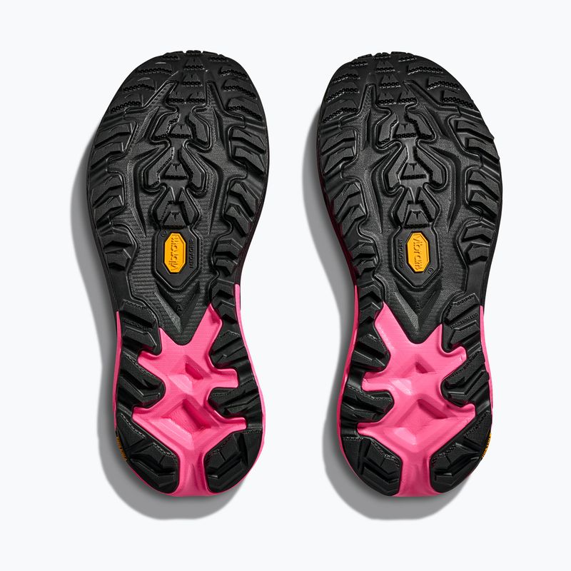 Women's running shoes HOKA Matafe 5 neon rose/black 7