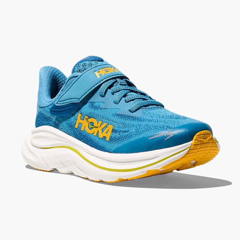 Children's running shoes HOKA Clifton 10 alpine blue/foggy night 8