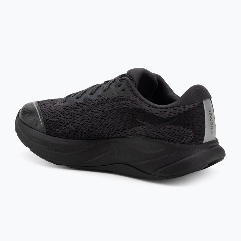 Children's running shoes HOKA Rincon 4 black/black 3