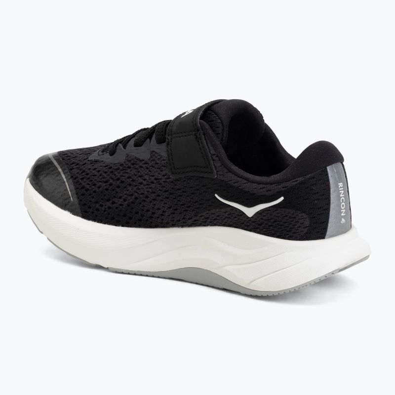 Children's running shoes HOKA Rincon 4 Little Kids black/white 3