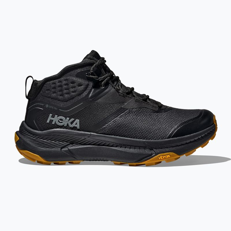 Men's trekking boots HOKA Transport Hike GTX black/black 2