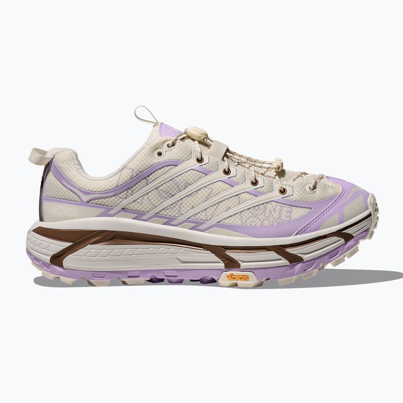 Shoes HOKA Mafate Three 2 Wordmark Alabaster/Iris Flower 2