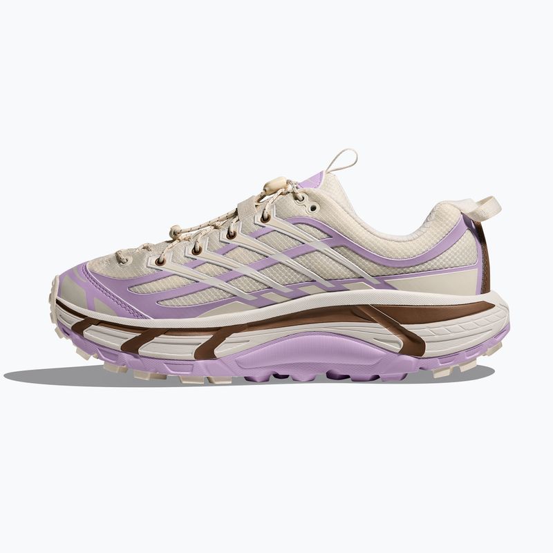 Shoes HOKA Mafate Three 2 Wordmark Alabaster/Iris Flower 3