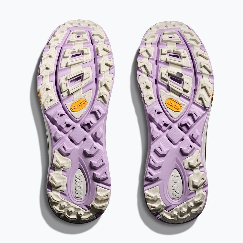 Shoes HOKA Mafate Three 2 Wordmark Alabaster/Iris Flower 7