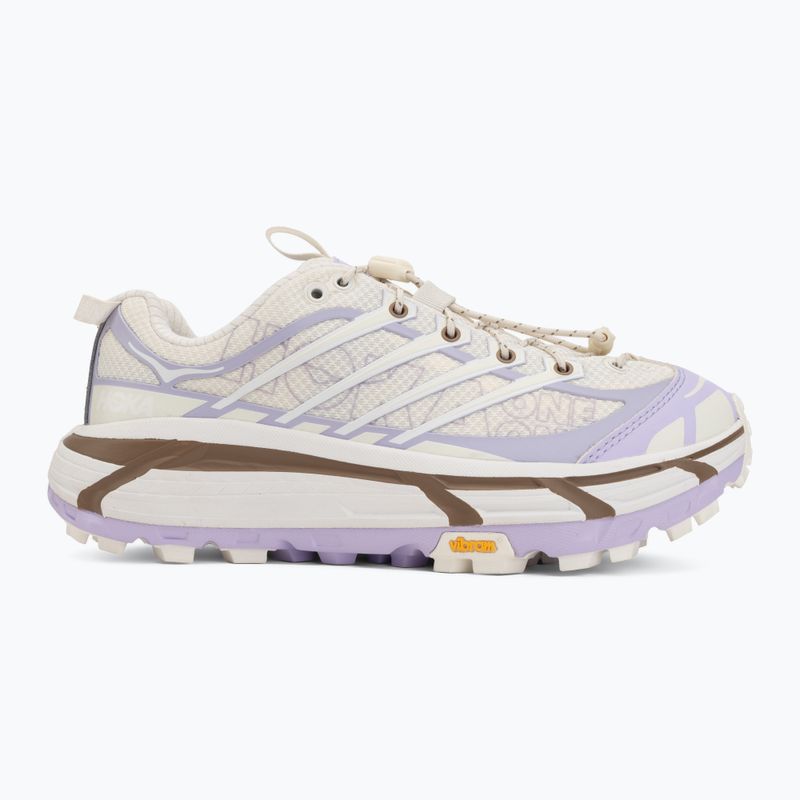 Shoes HOKA Mafate Three 2 Wordmark Alabaster/Iris Flower 2