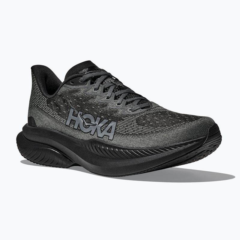 Men's running shoes HOKA Mach 6 black/black