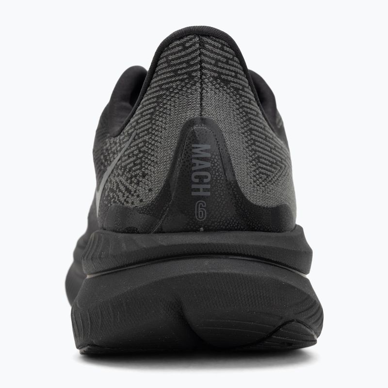 Men's running shoes HOKA Mach 6 black/black 6