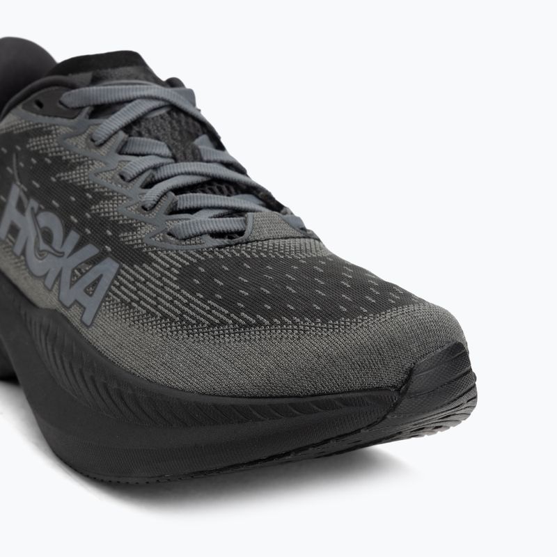 Men's running shoes HOKA Mach 6 black/black 7